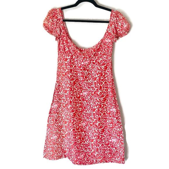 Jill Stuart Vintage Floral Mini Dress Size Small - Picture 1 of 6